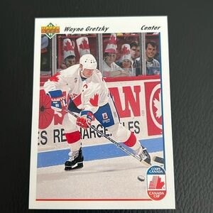 #7 Wayne Gretzky upper deck 92 Canada cup